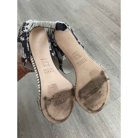 Stuart Weitzman US9 Sandals Myslide Mules Snake Stiletto Pumps - Picture 7 of 12